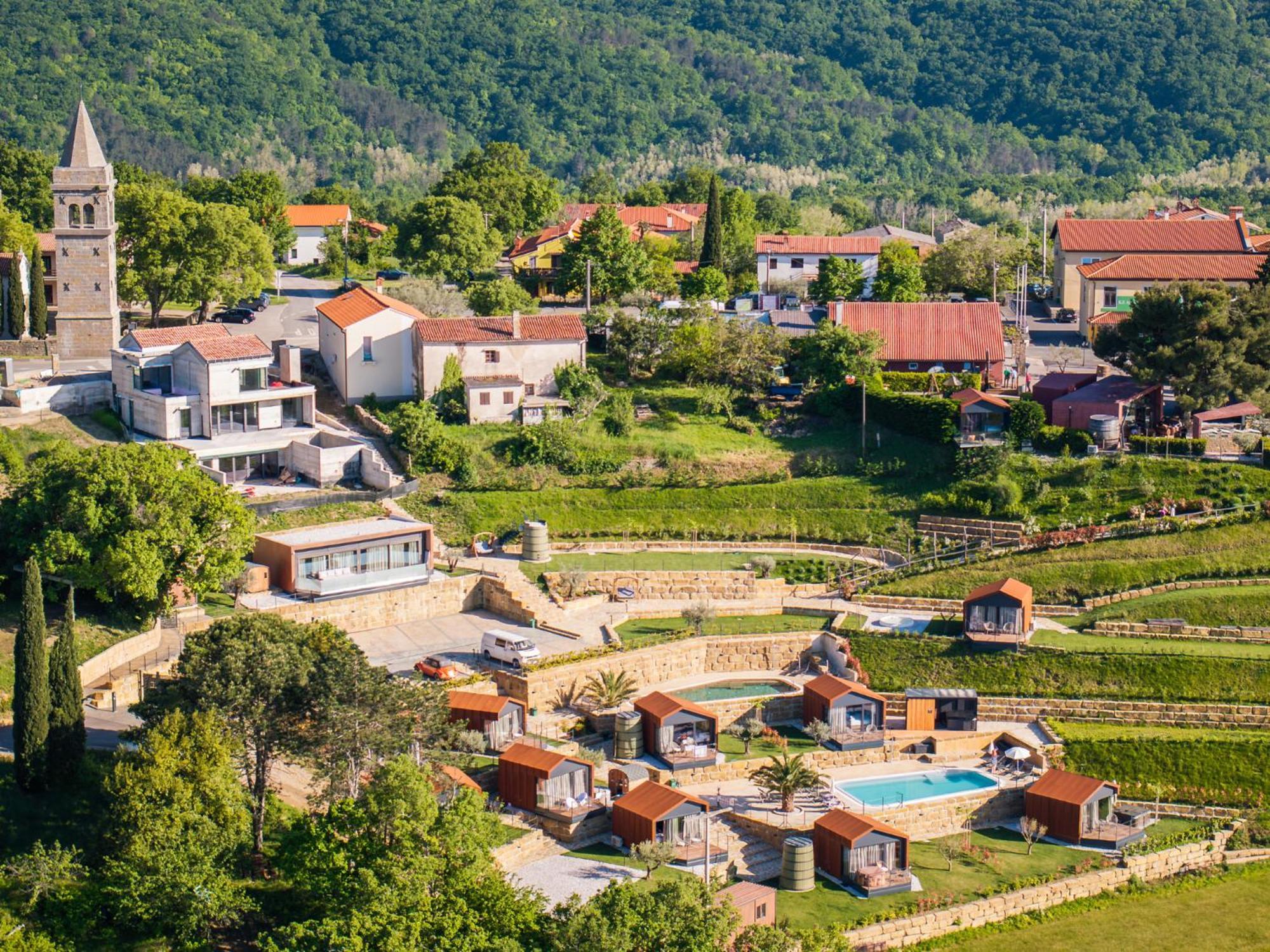 Wine Paradise - Glamping Resort Marezige Exterior photo